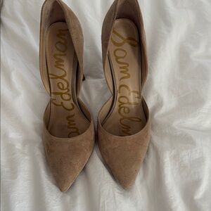 Sam Edelman Tan Heels Elegant Design